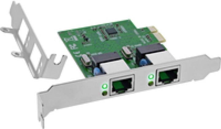 InLine Dual Gigabit Netzwerkkarte (Mini PCI Express)