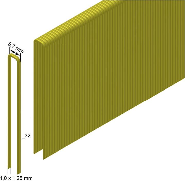 Immagine prodotto Prebena E32CNKHA Graffette Tipo E da 25 mm - 4600 pezzi