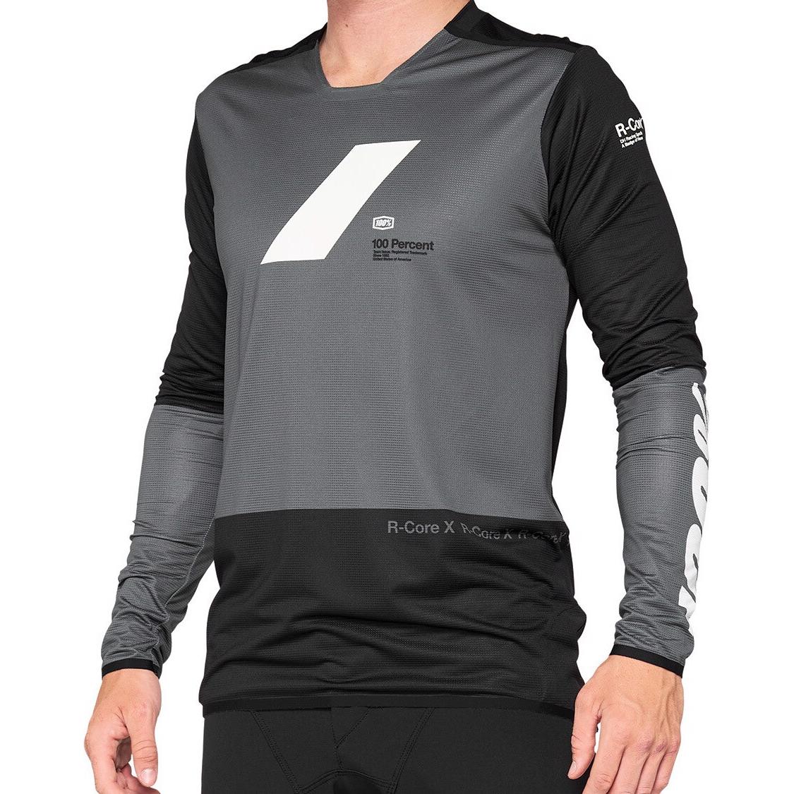 100%, Herren, Velotrikot, R-Core X (L), Grau, L