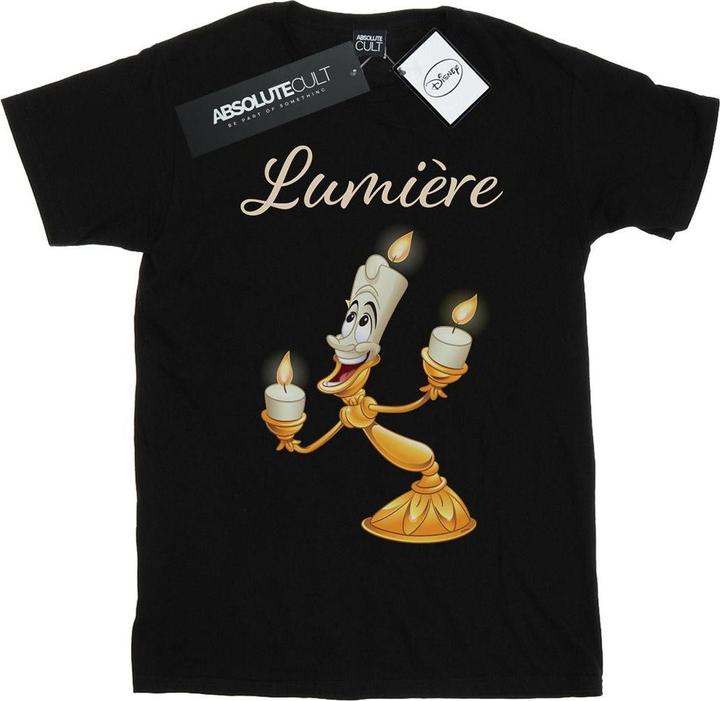 Immagine prodotto Disney Beauty And The Beast Be Our Guest Maglietta Ampia Donna (M)
