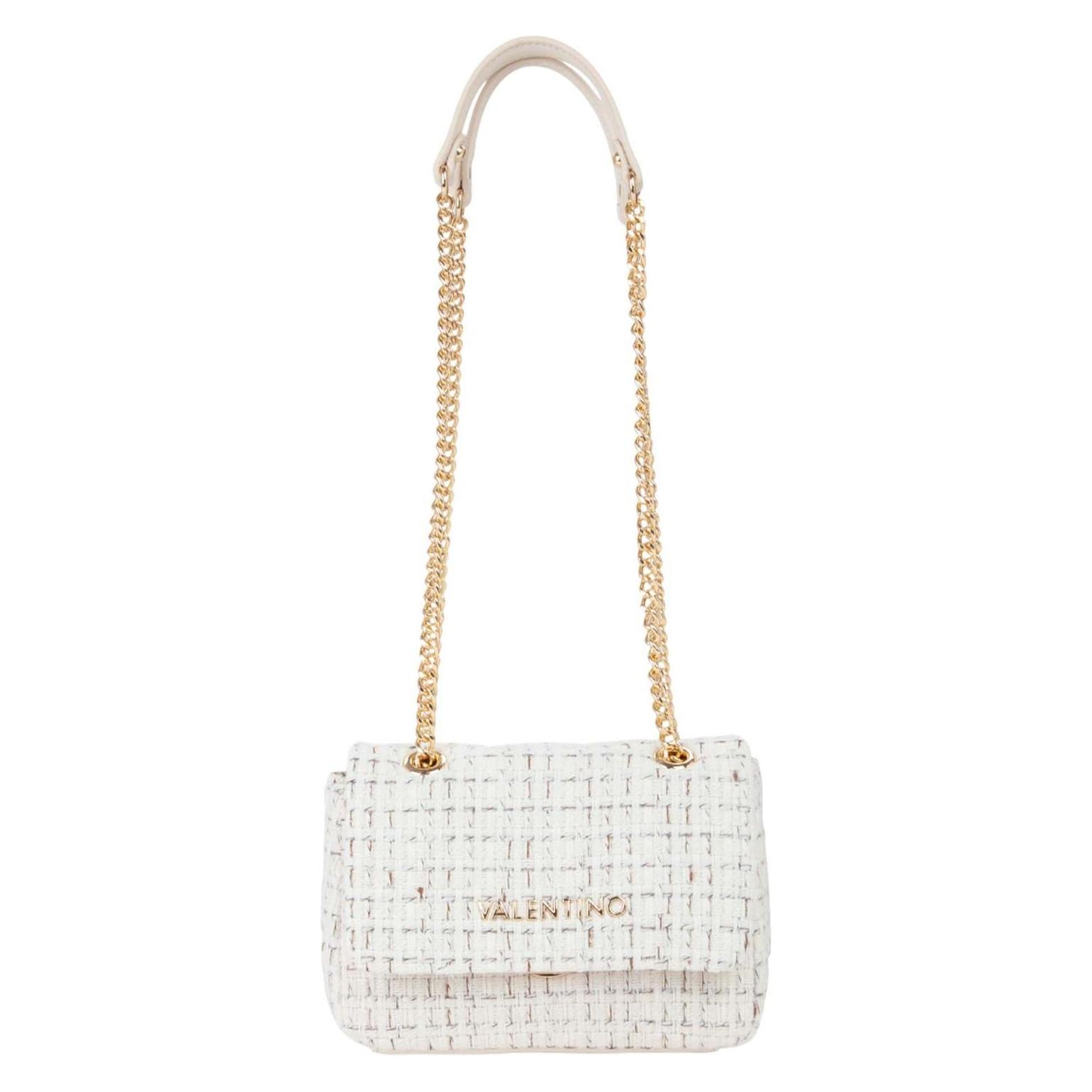 Valentino, Damen, Handtasche, Tweed Flap Bag, Mehrfarbig