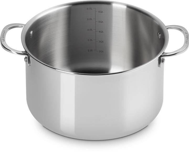Produktbild Le Creuset Plus (24 cm, Kochtopf, Edelstahl)