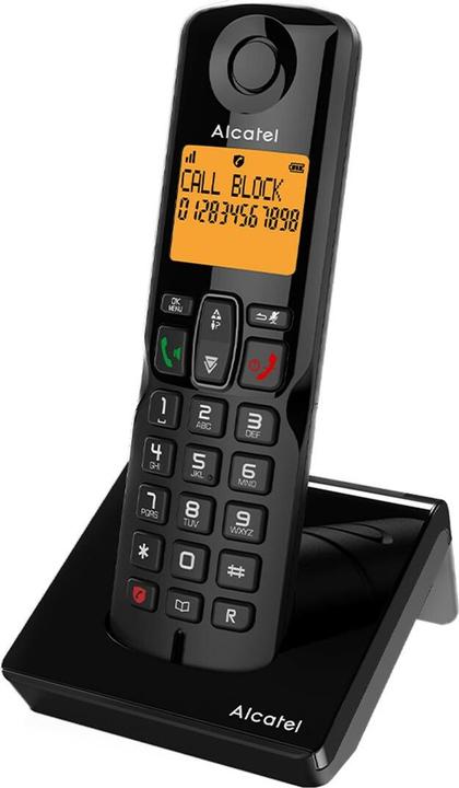 Image du produit Alcatel S280 EWE DECT telephone Caller ID Noir