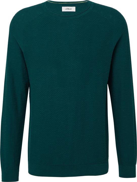 Image du produit s.Oliver Strickpullover Strukturierter Pullover aus Baumwolle (XXL)