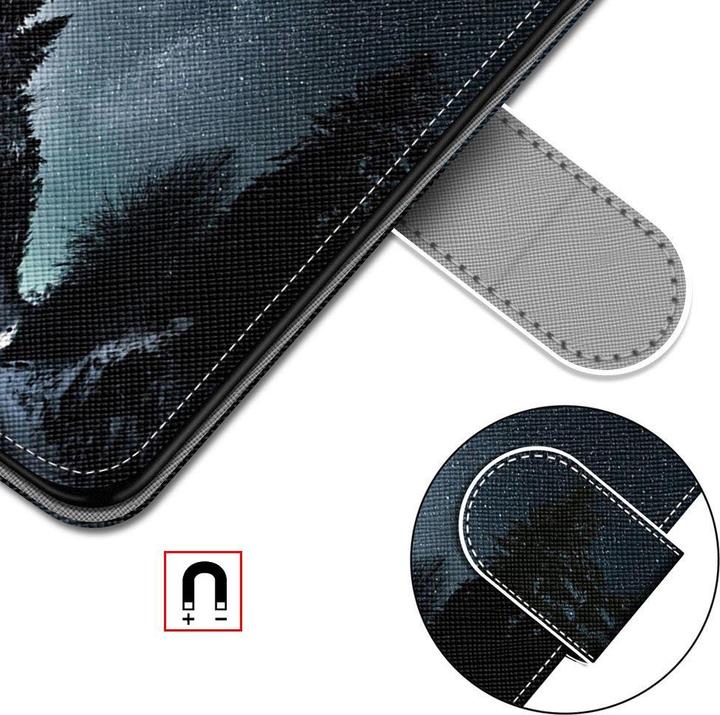 Produktbild Ueli Express iPhone 13 Pro Buch Etui Tasche mit Kartenfach Nachthimmel (Apple iPhone 13 Pro)