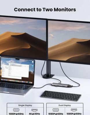 Produktbild Ugreen 45520 (USB-C, 11 Ports)