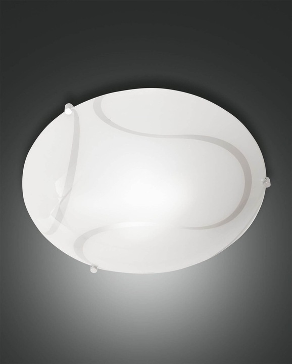 Produktbild Fabas Luce Deckenleuchte Magma in Weiss E27 2-flammig (E27)