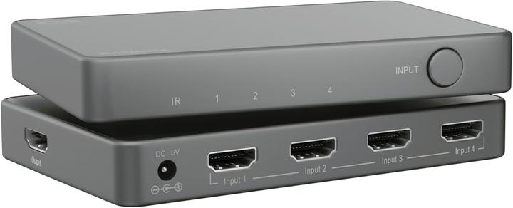 Actual product image Marmitek HDMI Switch 8K 4 in 1 Out