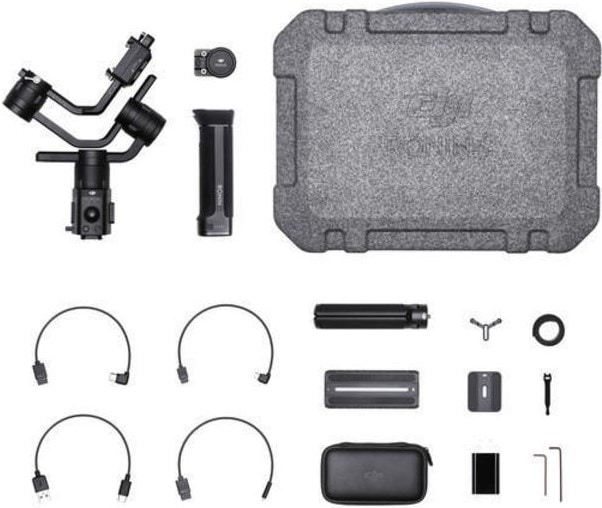 Actual product image DJI Ronin S Standard Kit (Single-lens reflex camera, System camera, 3.60 kg)
