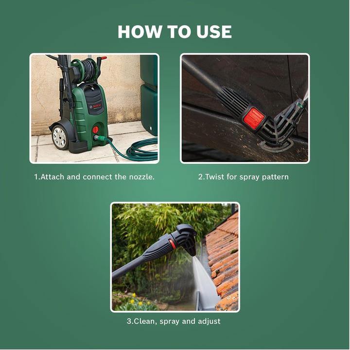 Actual product image Bosch Home & Garden Set for home and car