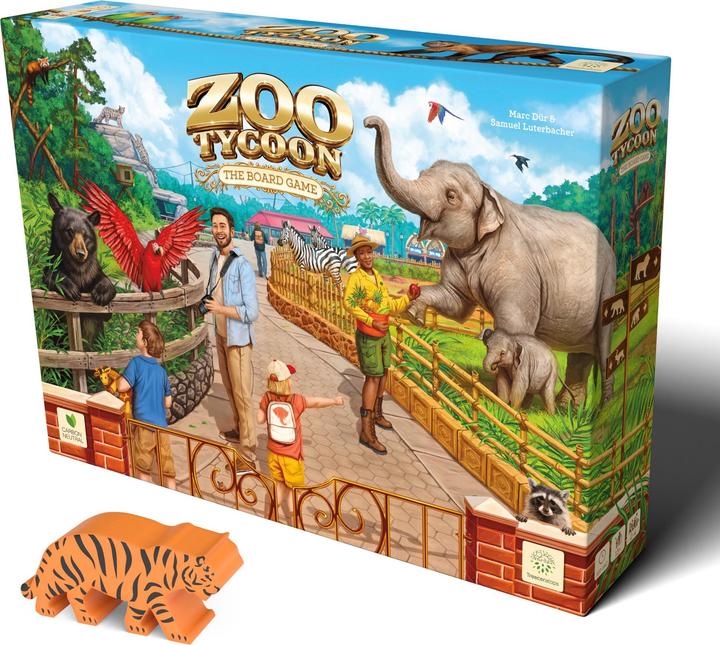 Produktbild Treeceratops Zoo Tycoon: The Board Game - Deluxe (Englisch, 1 - 4 Spieler)