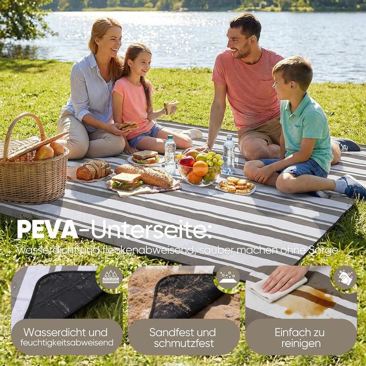 Produktbild Sekey Wasserdichte Picknick- und Stranddecke