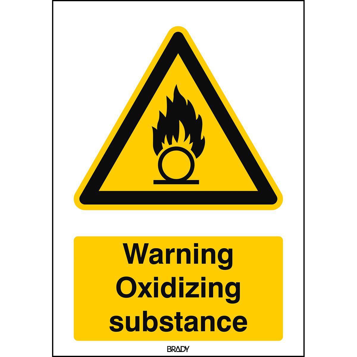 Brady, Sicherheitskennzeichnung, ISO Safety Sign - Warning
