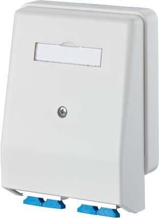 Produktbild Metz Connect Anschlussdose OpDat 4 Ap SC-D RW 1501125202-E