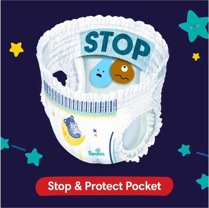 Image du produit Pampers Baby-Dry Night Pants (Taille 6, Pack, 30 pcs)