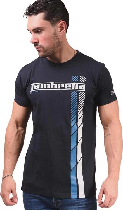 Immagine prodotto Lambretta SS25 Maglietta Striscia Da Corsa Uomo (4XL)