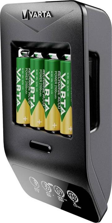 Image du produit Varta Chargeur LCD intelligent+. (1 pcs, AA, 2100 mAh, Piles rechargeables + chargeur)