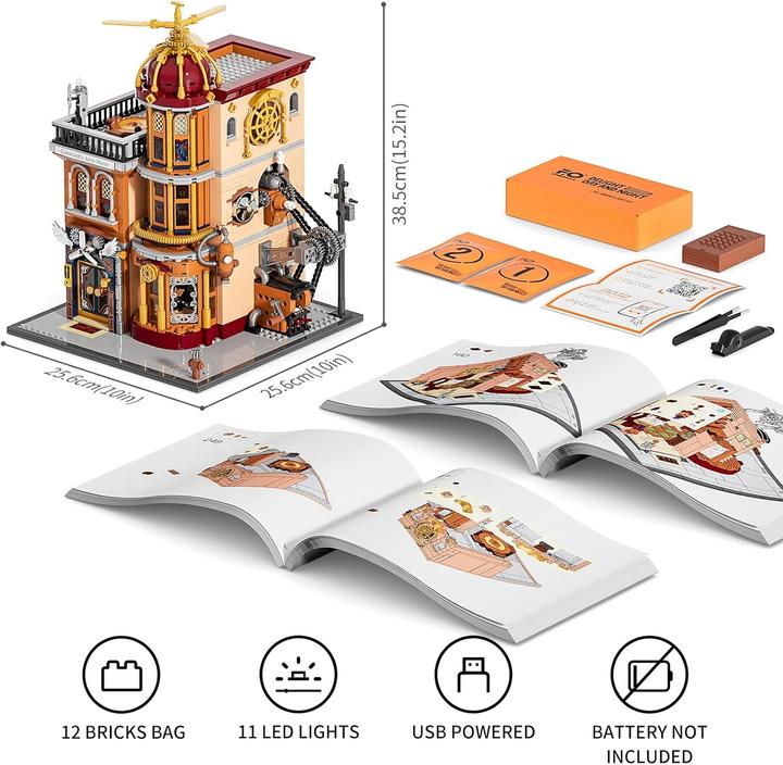 Produktbild Lumibricks Steampunk Flying Club