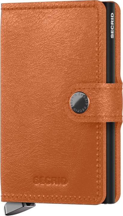 Actual product image Secrid Premium mini wallet Basco cognac