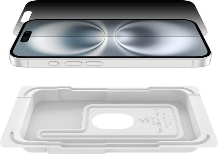 Actual product image Belkin Screenforceinvisiglass (1 pcs., Apple iPhone 16)