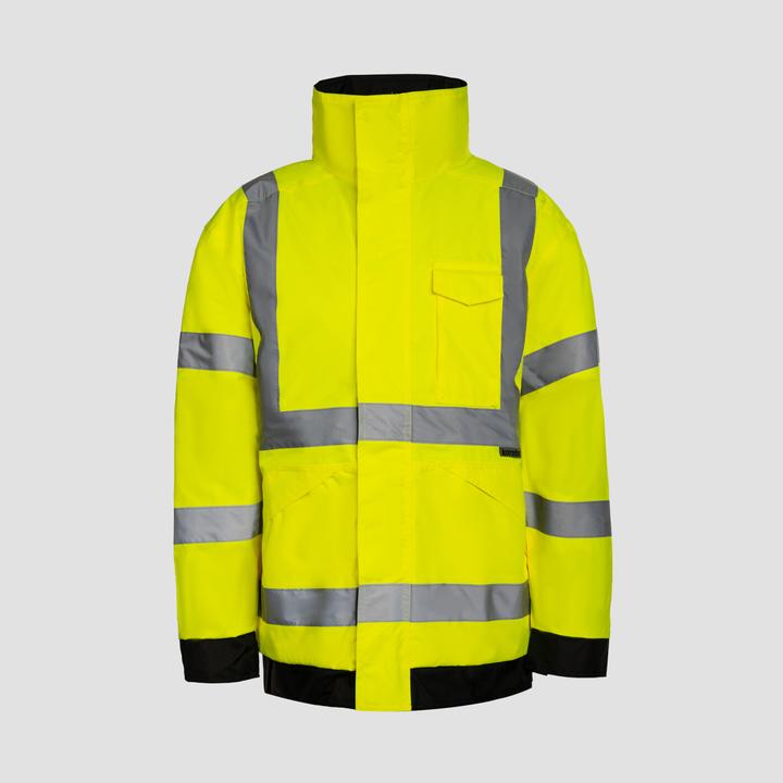 Actual product image Korntex Hi-Vis Premium Rain Jacket (L)