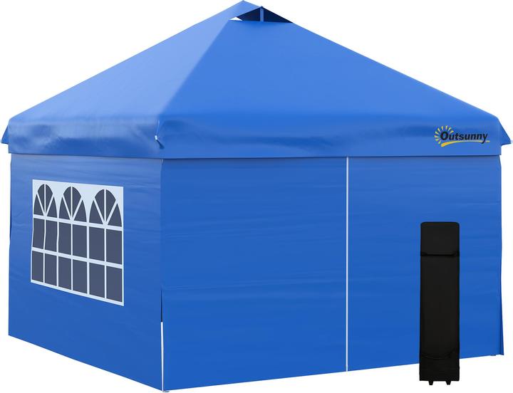 Actual product image Outsunny Pavilion with roll-up bag (300 cm, 300 cm)