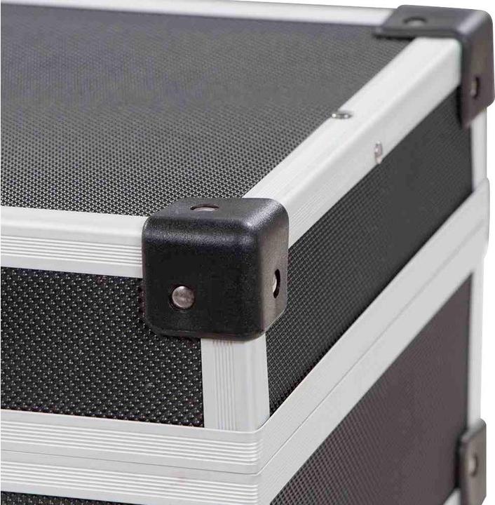 Actual product image Ironside 191011 Aluminium tool case, black, 330 x 230 x 150 mm (1 Piece)