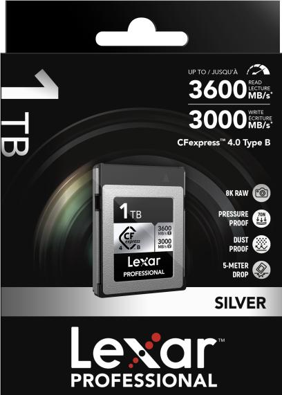 Produktbild Lexar Professional Silver (1000 GB, CFexpress)