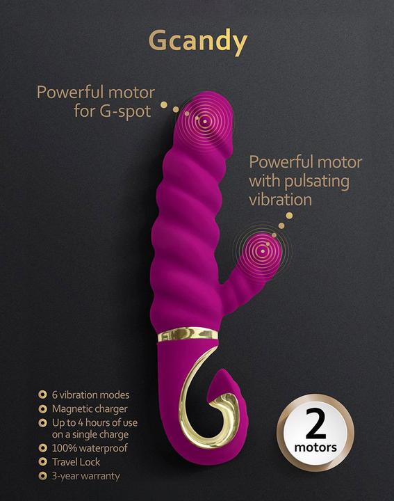 Actual product image Gvibe GcandySweet Raspberry