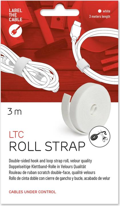 Actual product image Label-the-cable Roll Strap (16 mm)
