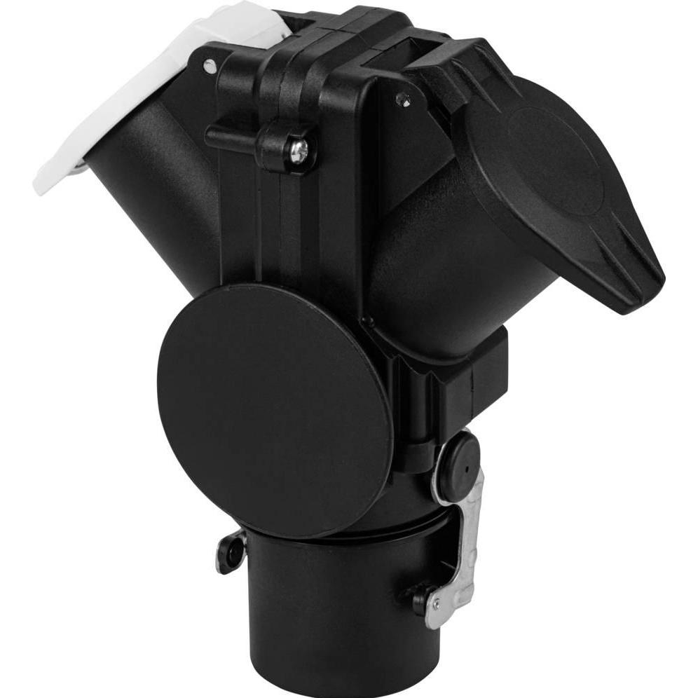 SecoRüt, Attrezzatura per garage, EP240.01 Anhänger Adapter (Anhänger-Steckdose 15polig - Stecker 7polig T