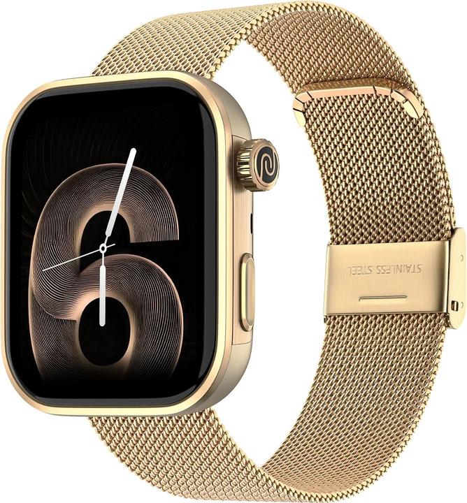 Actual product image Noise Pro 6 Smartwatch Champagne Link
