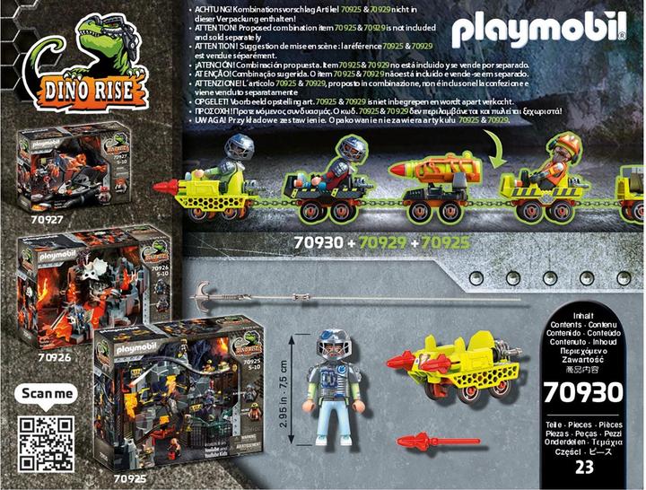 Actual product image Playmobil Mines Cruiser (70930, Playmobil Dino Rise)