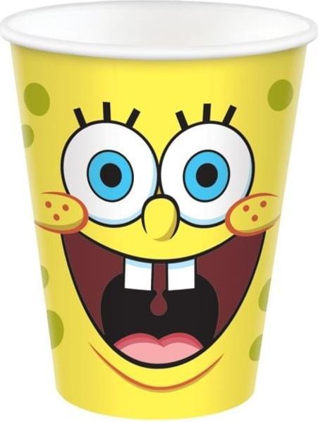 Amscan SpongeBob-Geburtstagsbecher (6x)
