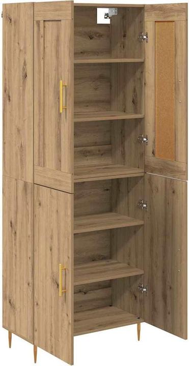 Produktbild vidaXL Highboard (69.50 x 34 x 180 cm)