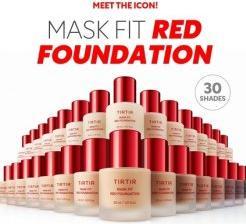 Image du produit TirTir Mask Fit Red Foundation Long Lasting Flawless Coverage Energy Essence (teinte de maquillage moyenne claire)