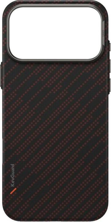 Actual product image Uniq Case Keva EDGE for iPhone 17 Pro Max Magclick Charging orange (Apple iPhone 17 Pro Max)