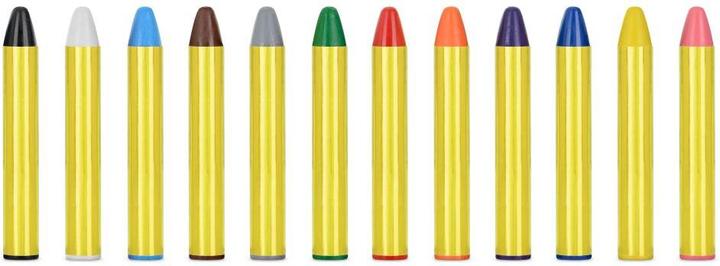 Partydeco Face paint crayons (1 pkt / 12 pc.)