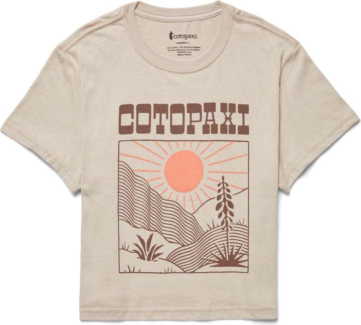 Actual product image Cotopaxi W West Hills Organic CropT-Shirt (M)