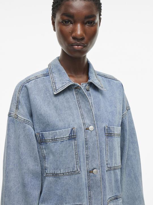 Produktbild Rouge Edit Geknöpfte Jeansjacke (M)