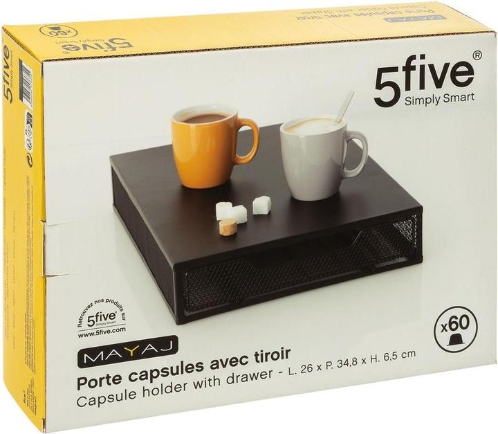 5Five Kaffeekapselhalter mit Schublade