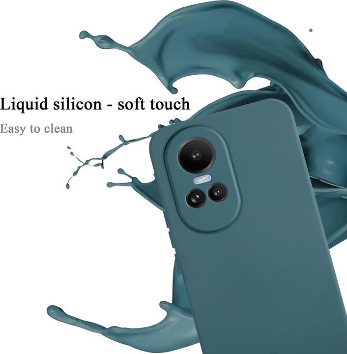 Actual product image Cadorabo Case for OPPO Reno 10 5G / 10 Pro 5G TPU in liquid protection silicone design (Realme 10S 5G)
