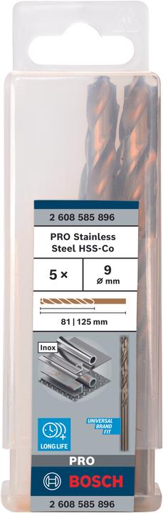 Productafbeelding Bosch Professional Zubehör HSS metaaldraaiboor 9 mm A (9 mm)