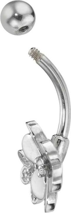 Image du produit Bijouteria Piercing nombril (Acier chirurgical 316L, Cristallin)