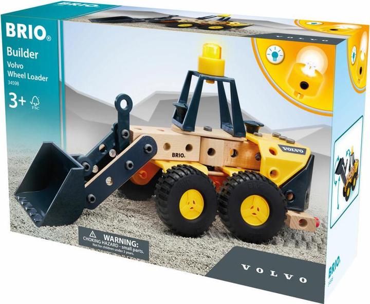 Actual product image Brio Builder Volvo Front Loader