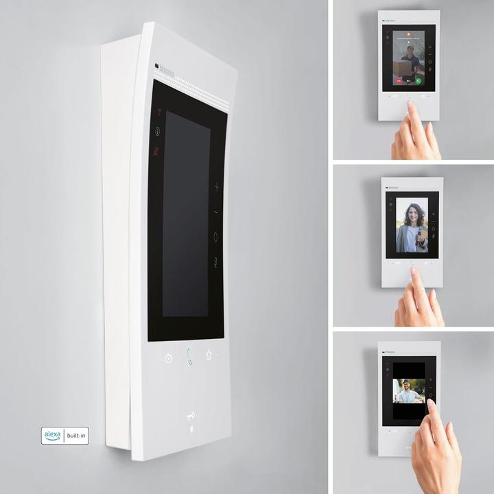 Image du produit Bticino Vidéophone intérieur et extérieur connecté, installation simplifiée, compatible Alexa