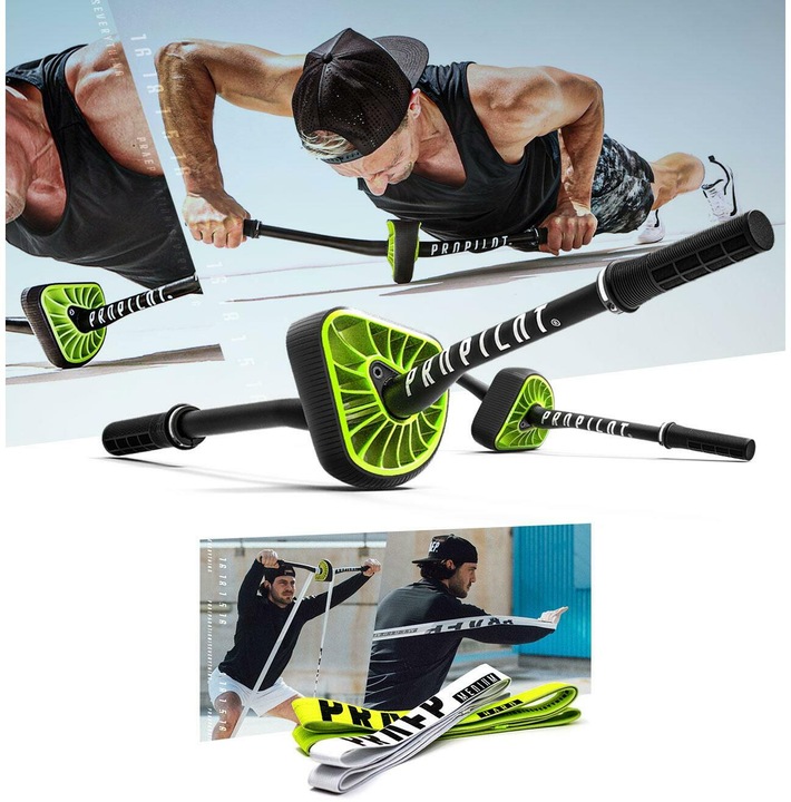 Actual product image Praep Balance Board ProPilot Basic + 2 Woven Resistance