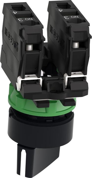 Produktbild Schneider Electric Wahlschalter mit schwarzem Knebel Diam22 XB5AD23