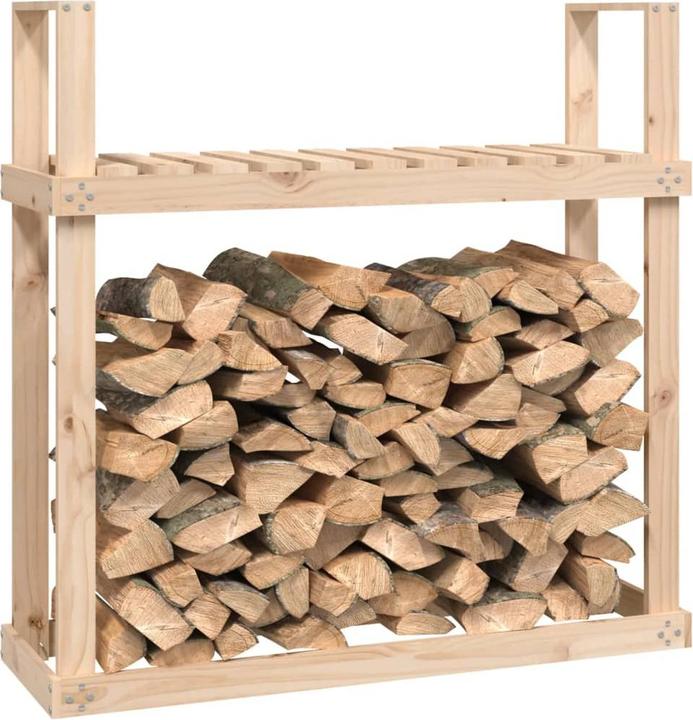 Actual product image vidaXL Kaminholzregal