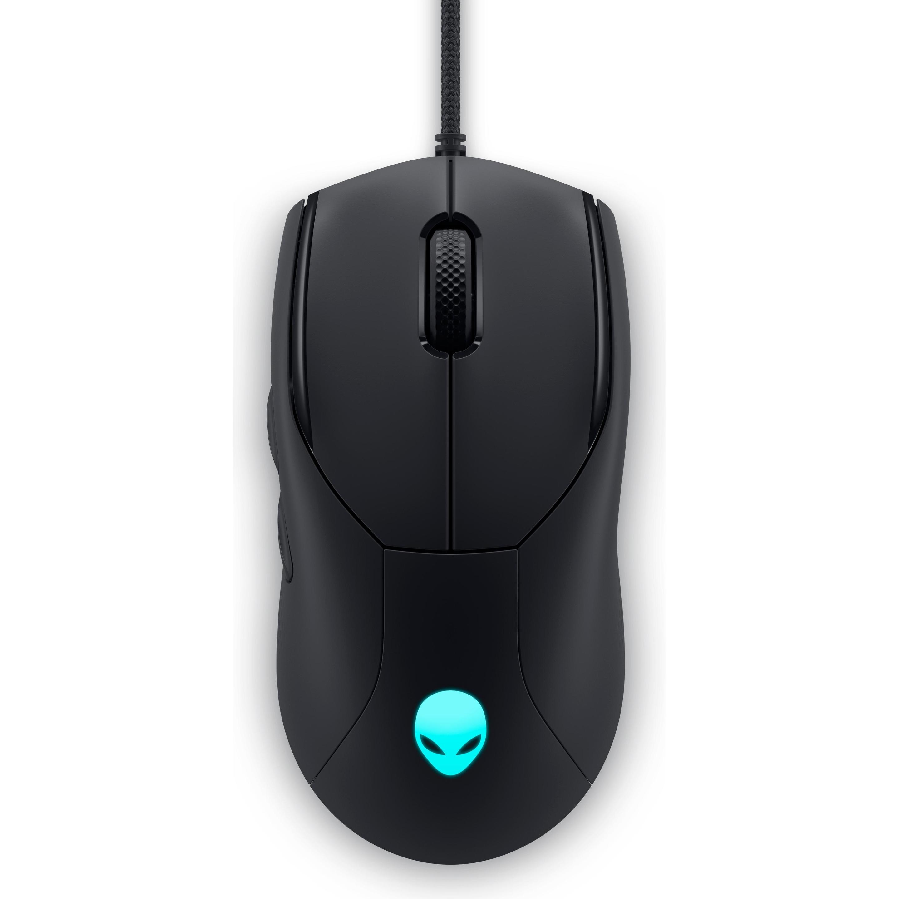 Dell Mysz dla graczy Alienware AW320M (Kabelgebunden), Maus, Schwarz
